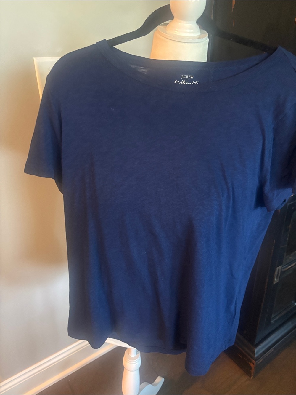 J. Crew Short-Sleeve Tee in Deep Navy